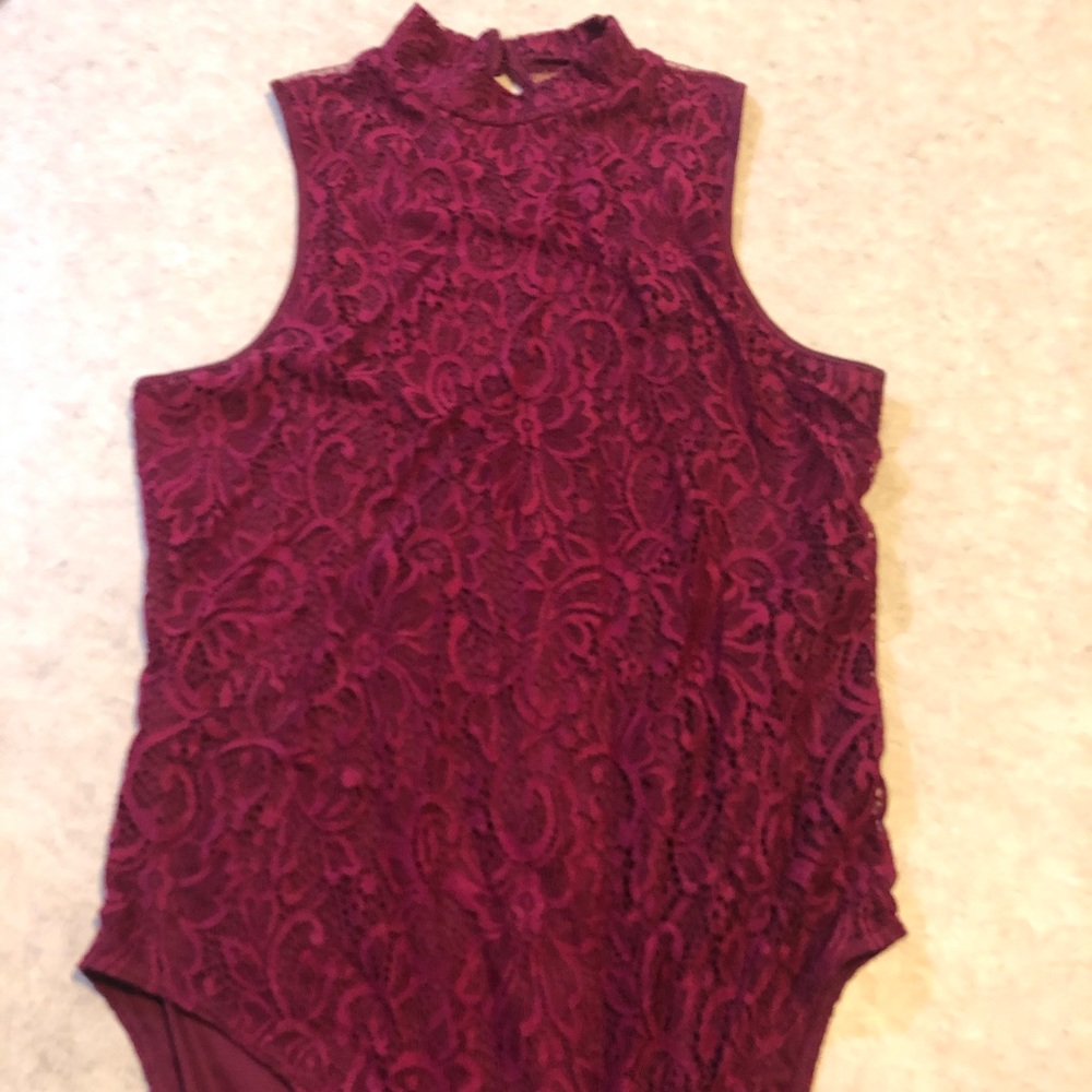Express bodysuit. Lace